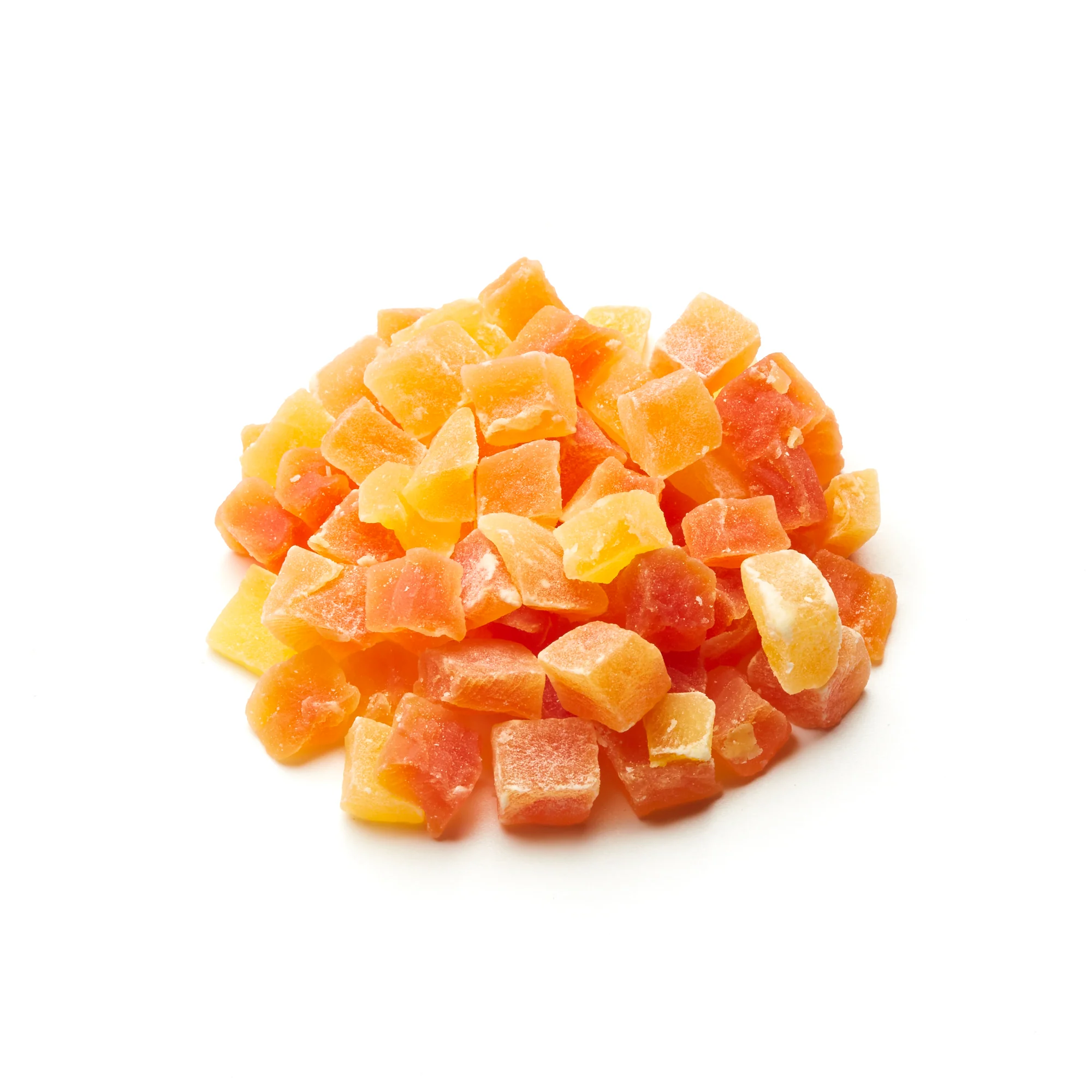 Diced Papaya