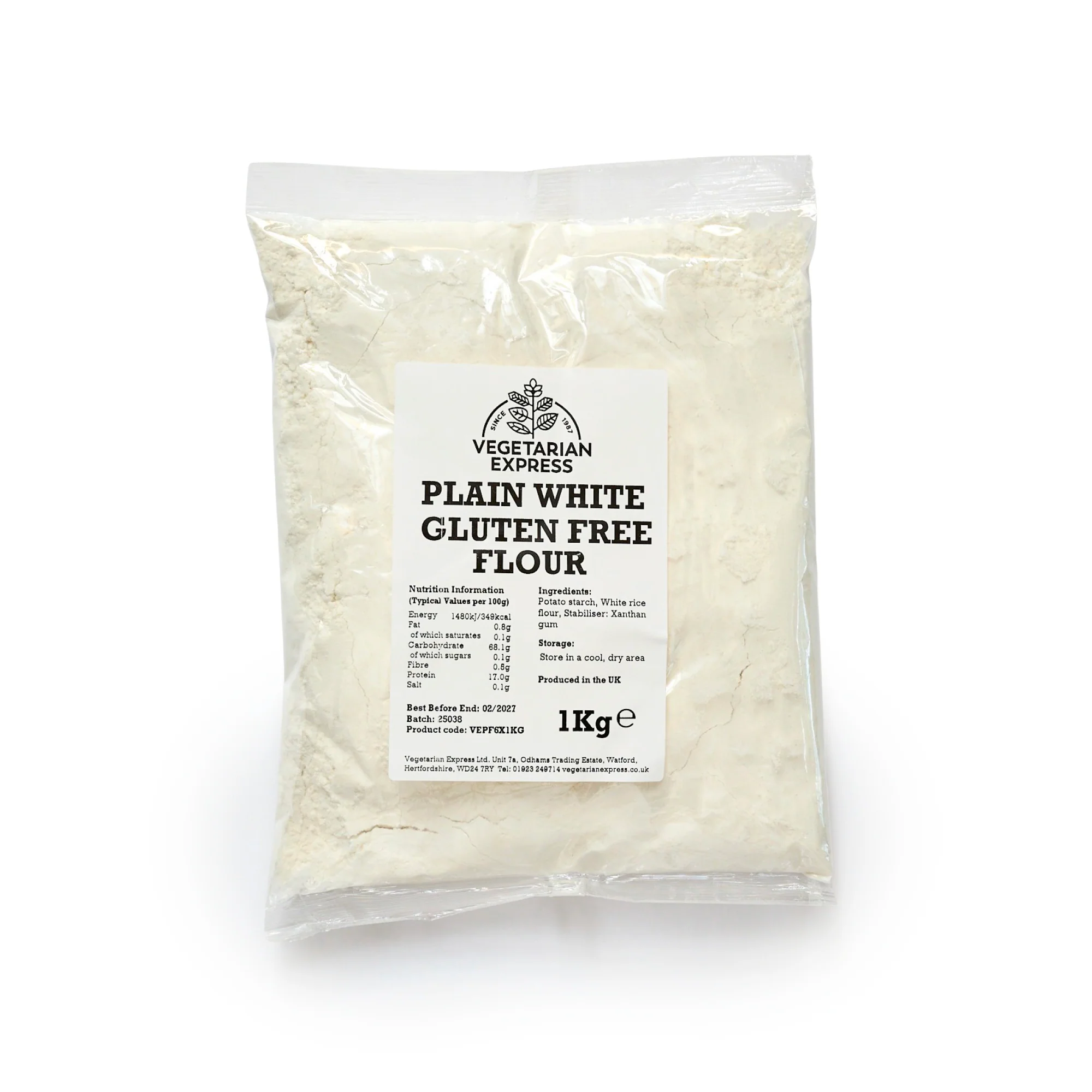 Gluten Free Plain White Flour