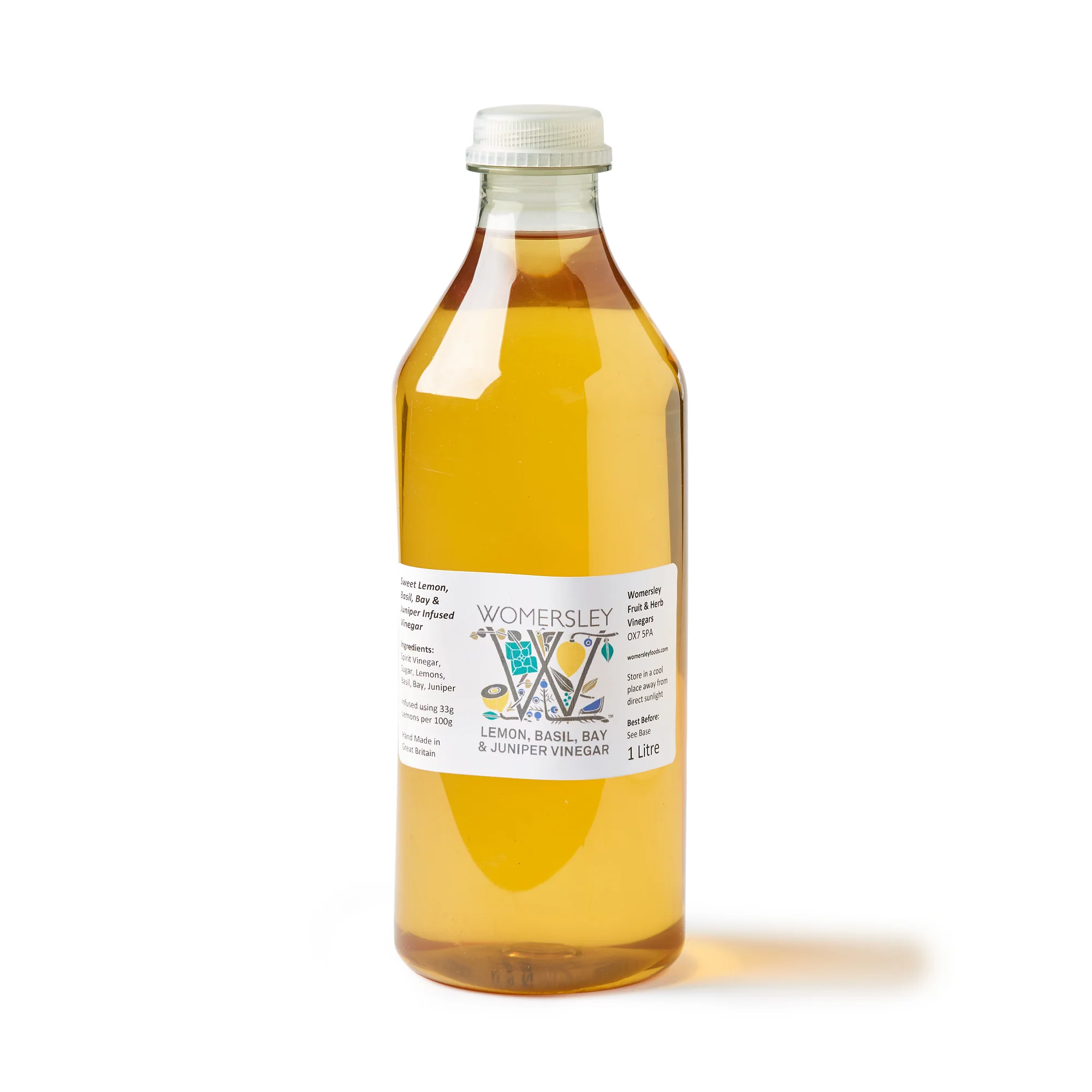 Lemon Basil Bay & Juniper Vinegar