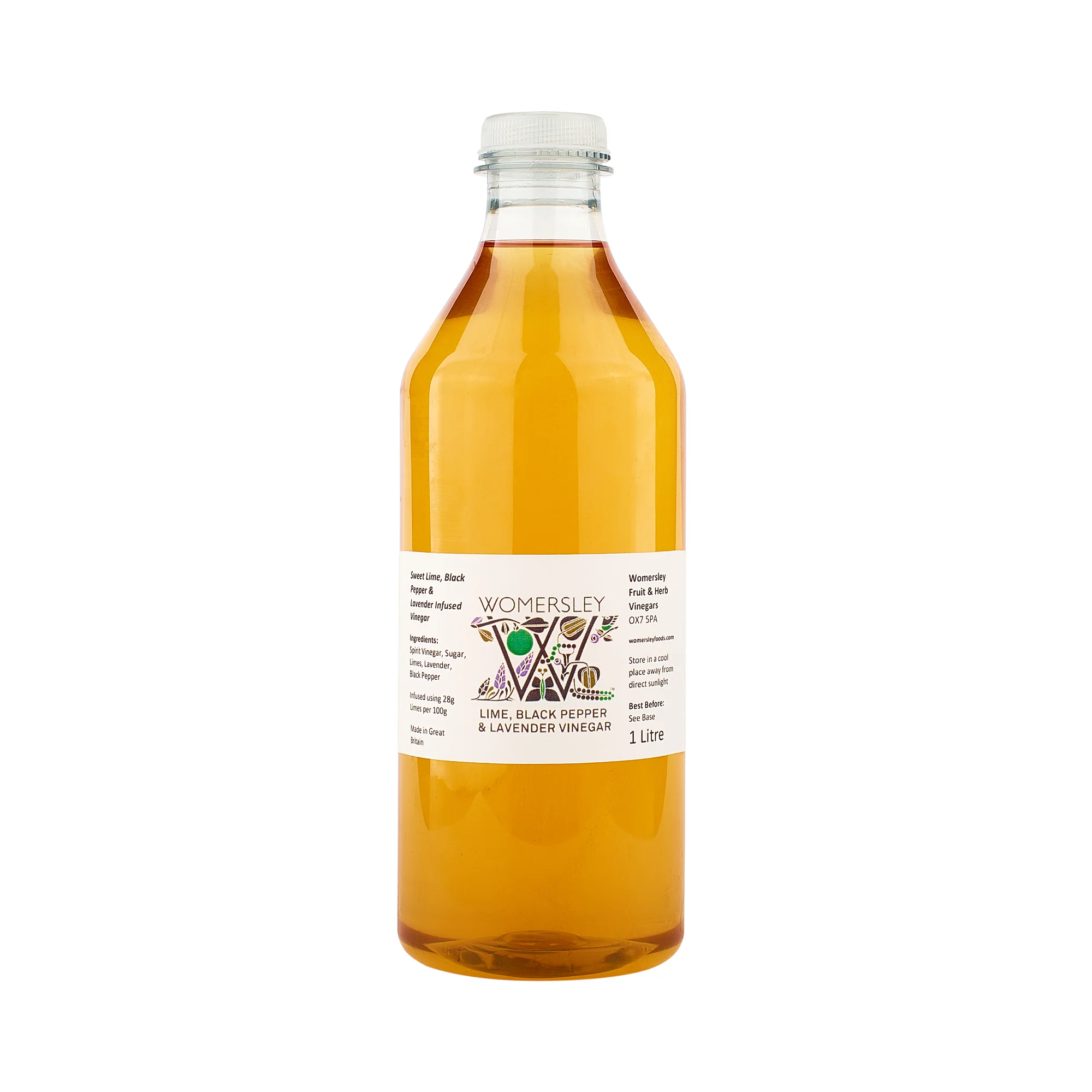 Lime Black Pepper & Lavender Vinegar