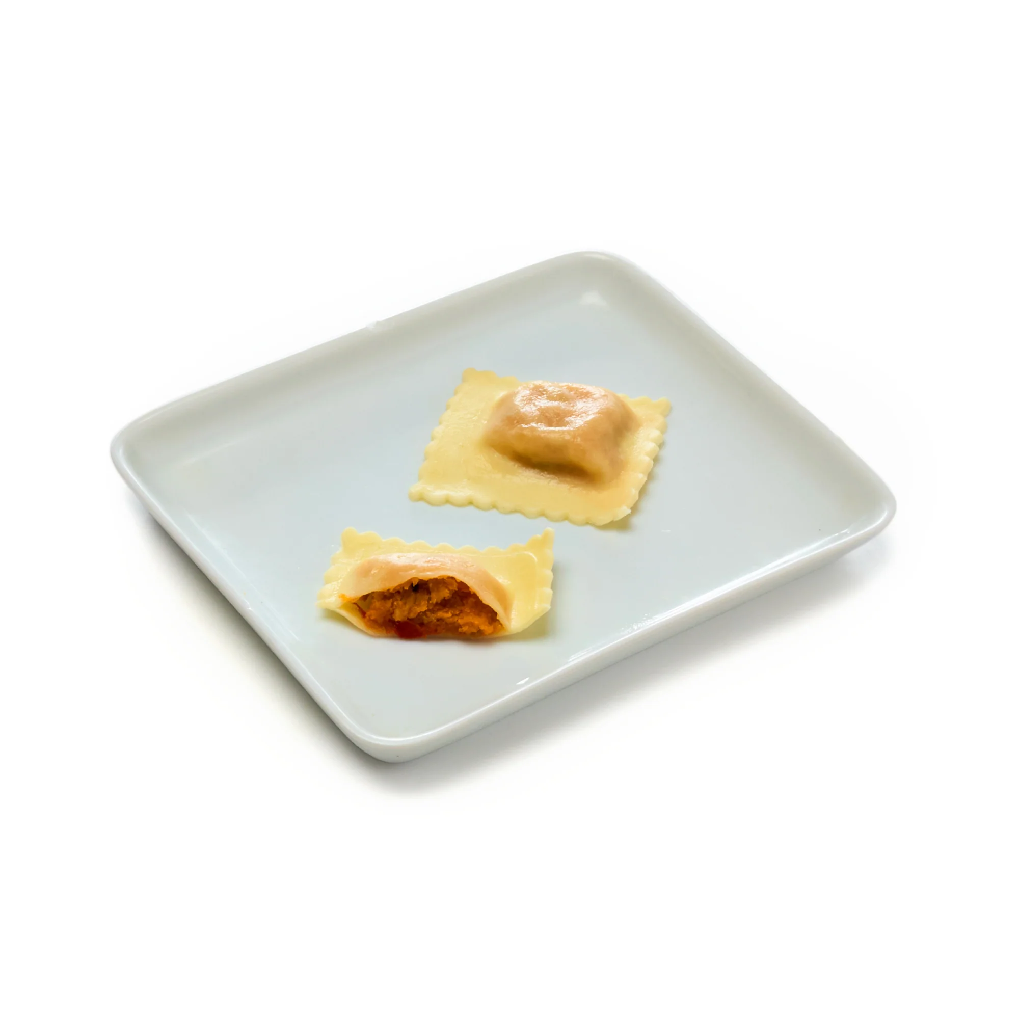 Plant-based Bolognese with Red Wine Ravioli