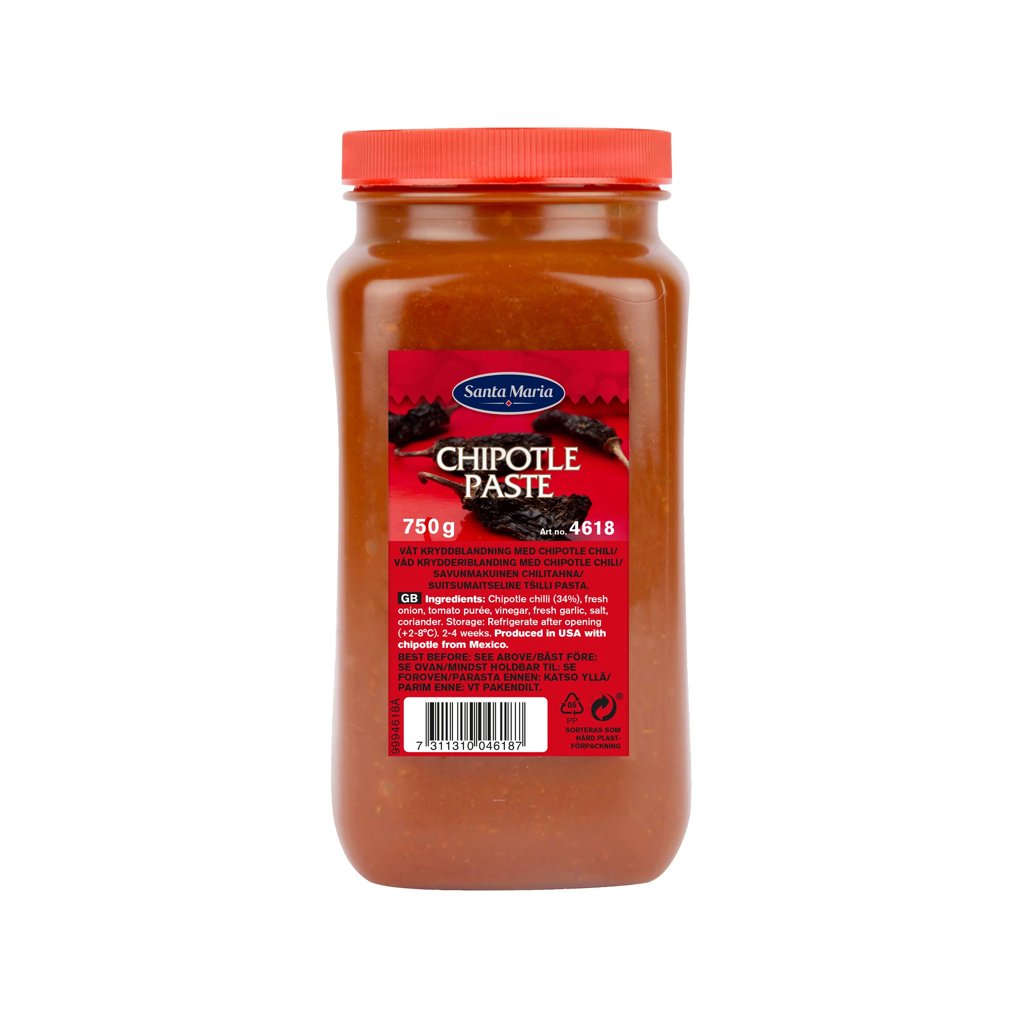 Santa Maria Chipotle Paste - CLEARANCE